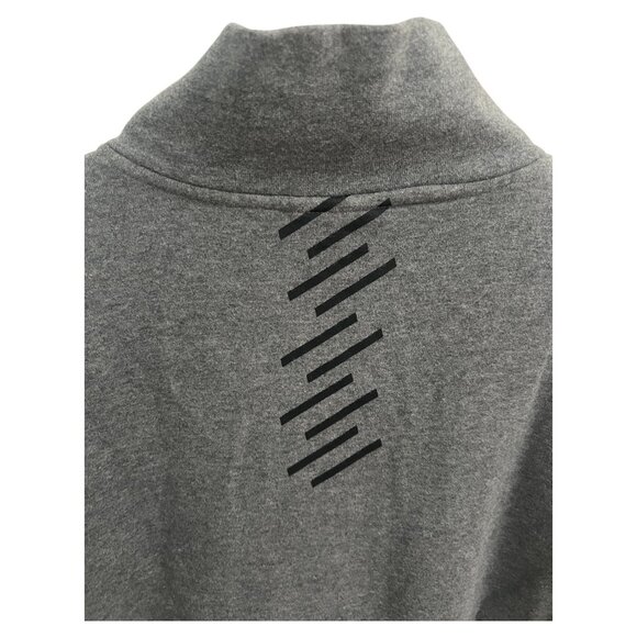 Superdry Men sweater M Grey Half zip Mock neck Pre-Owned Good Condition - Picture 3 of 13